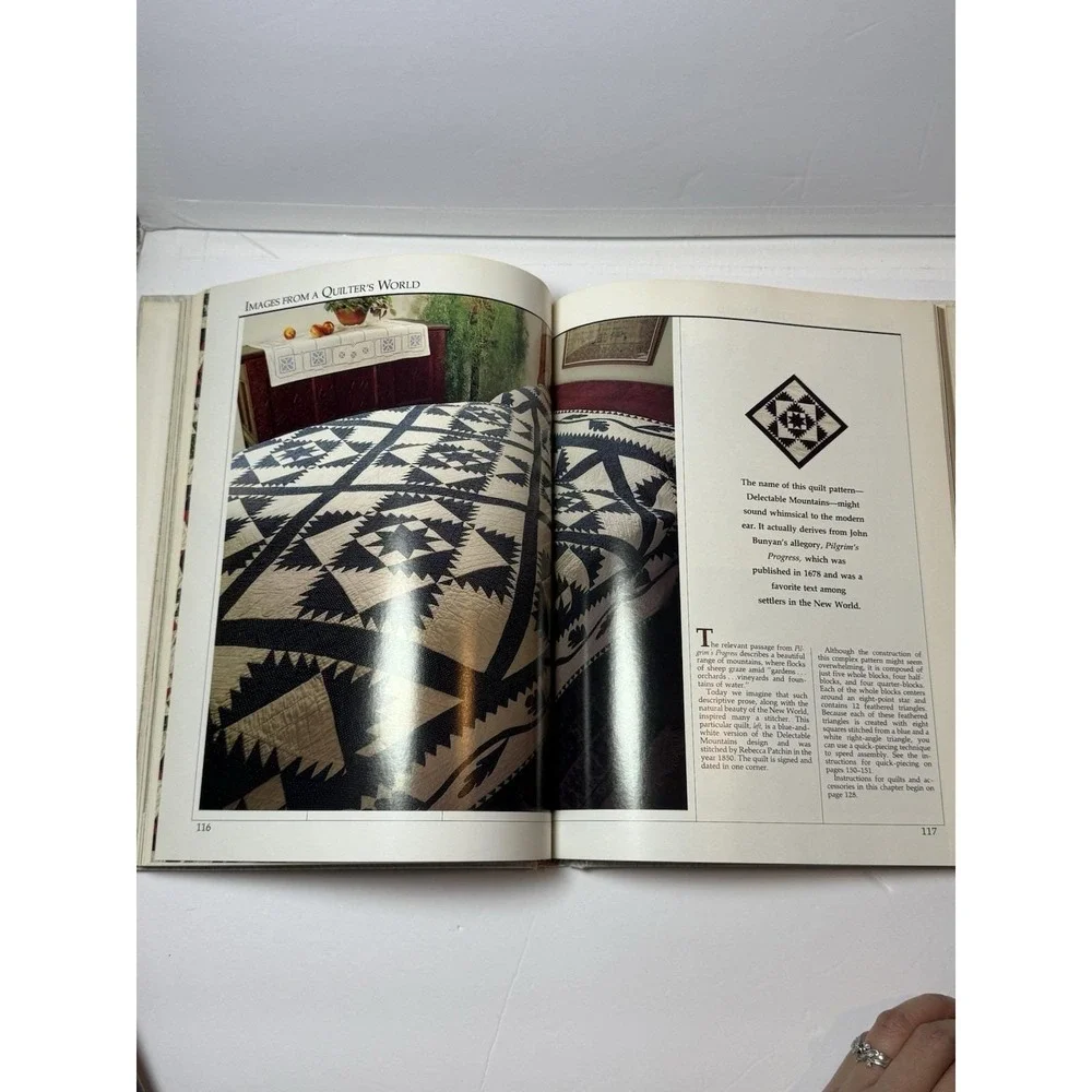 Better Homes and Gardens‎ Creative American Quilting Hardcover Book 1989 Vintage